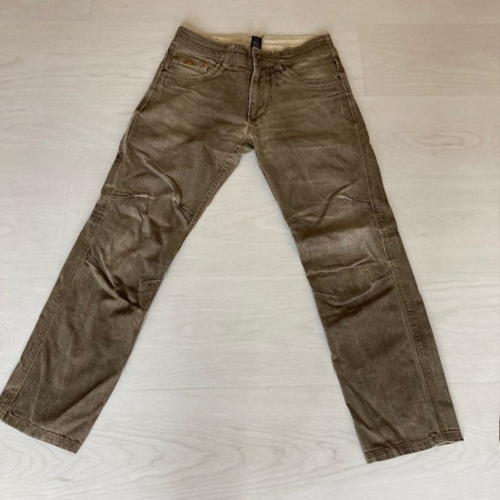 Kuhl Riot Mens Jeans 30 x 28.5 Tan /brown